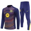 FC Barcelona Trainings Sweatshirt Quarter-Zip 2025-26 Navy